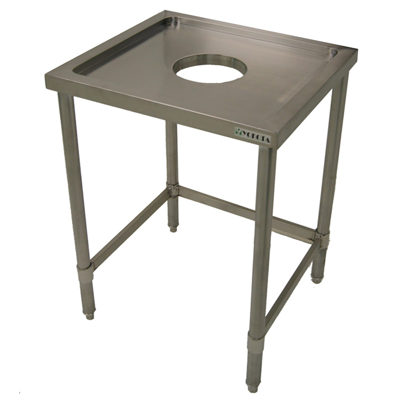 Dust Table with Pipe Legs