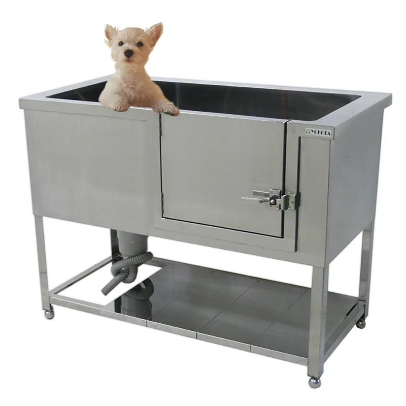 大型犬対応 業務用ペットバス ドア付タイプ